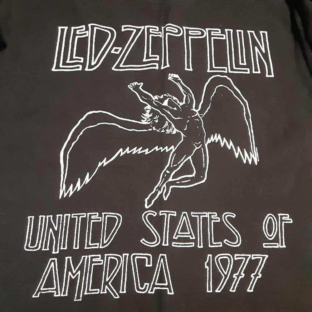 Led Zeppelin United States of America 1977 Men's SS T Shirt